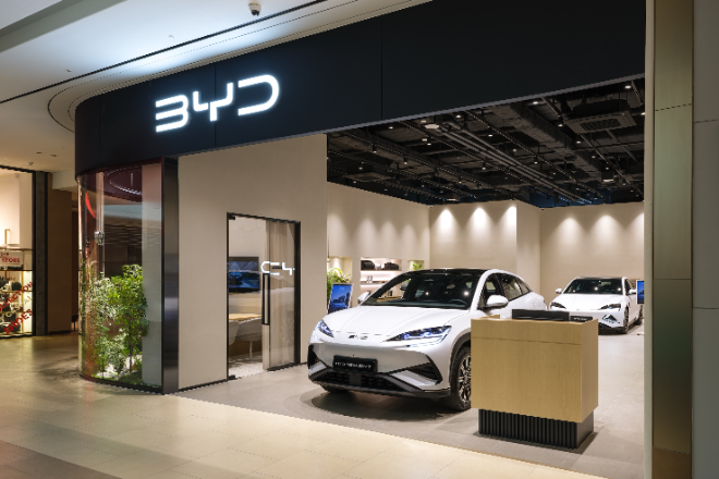 BYD코리아, ‘스타필드 안성’에 신규 전시장 오픈