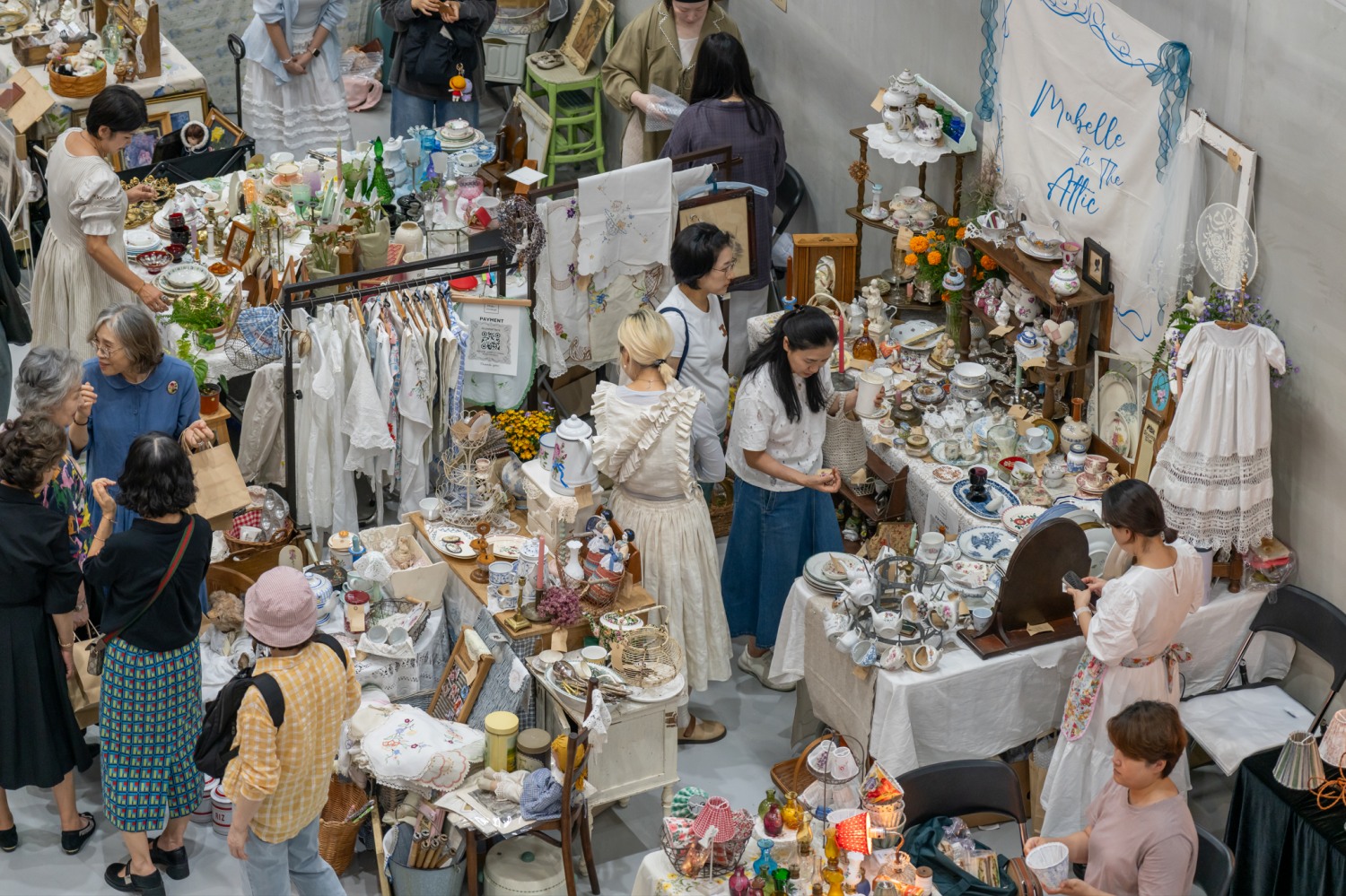 2025년 9월 개최된 빈티지 마켓 모습