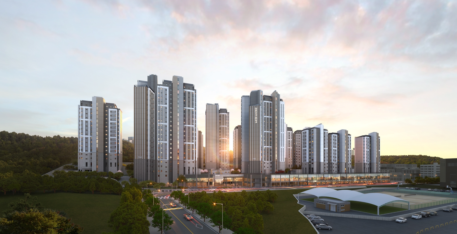 사우역 지엔하임 투시도.