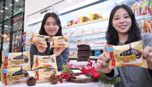 세븐일레븐, 일본 롯데제과 '생초코파이' 단독 출시