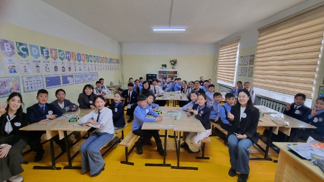 인천광역시교육청, 몽골 옵스도 글로벌 읽걷쓰센터 개소 / 인천시교육청