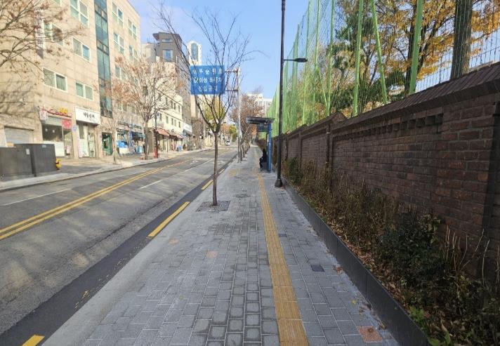 개선 공사 완료 모습