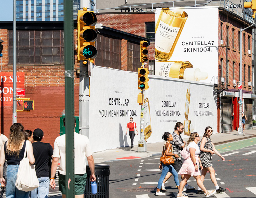 스킨1004, 뉴욕서 센텔라 캠페인 전개