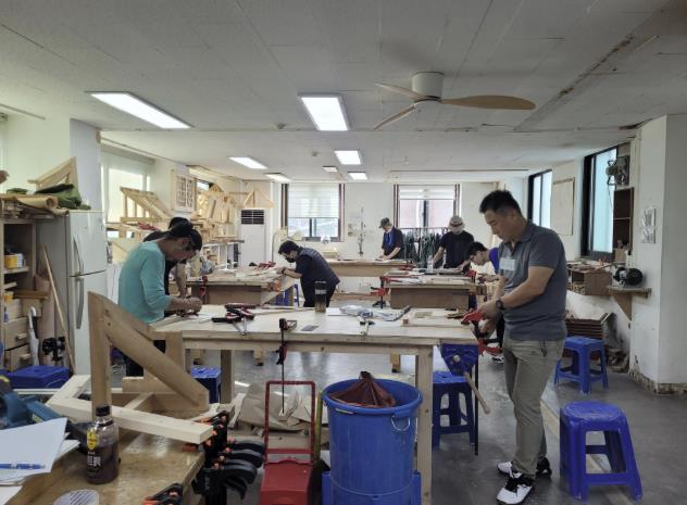 건축목공 기술인력 양성과정 교육 사진