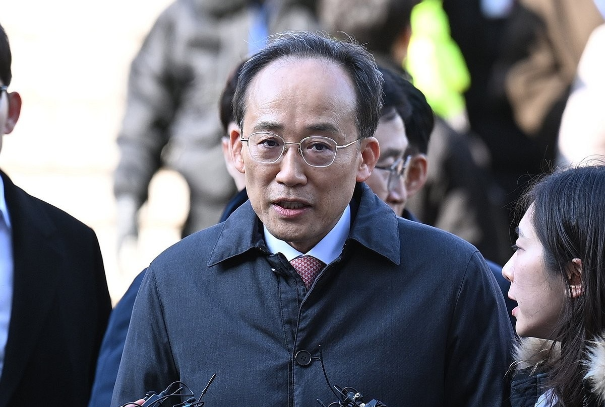 국민의힘 추경호 의원, 서울중앙지방법원 출석(사진=연합뉴스)