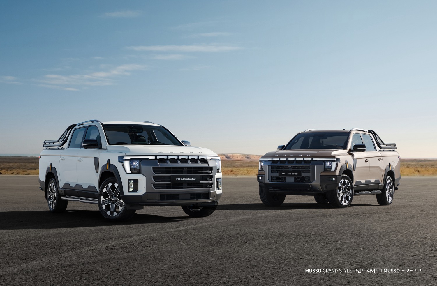 KGM, 차세대 픽업 ‘무쏘(MUSSO)’ 외관 공개