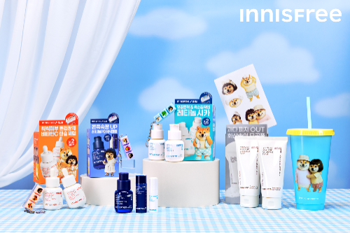 이니스프리, 뚱시바 콜라보레이션 기획세트 출시 및 팝업스토어 운영
