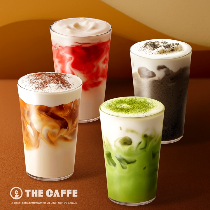 이랜드이츠 '더카페', 크림라떼 신메뉴 4종 출시