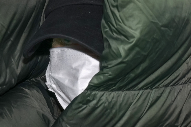 영장실질심사 출석하는 황하나.(사진=연합뉴스)