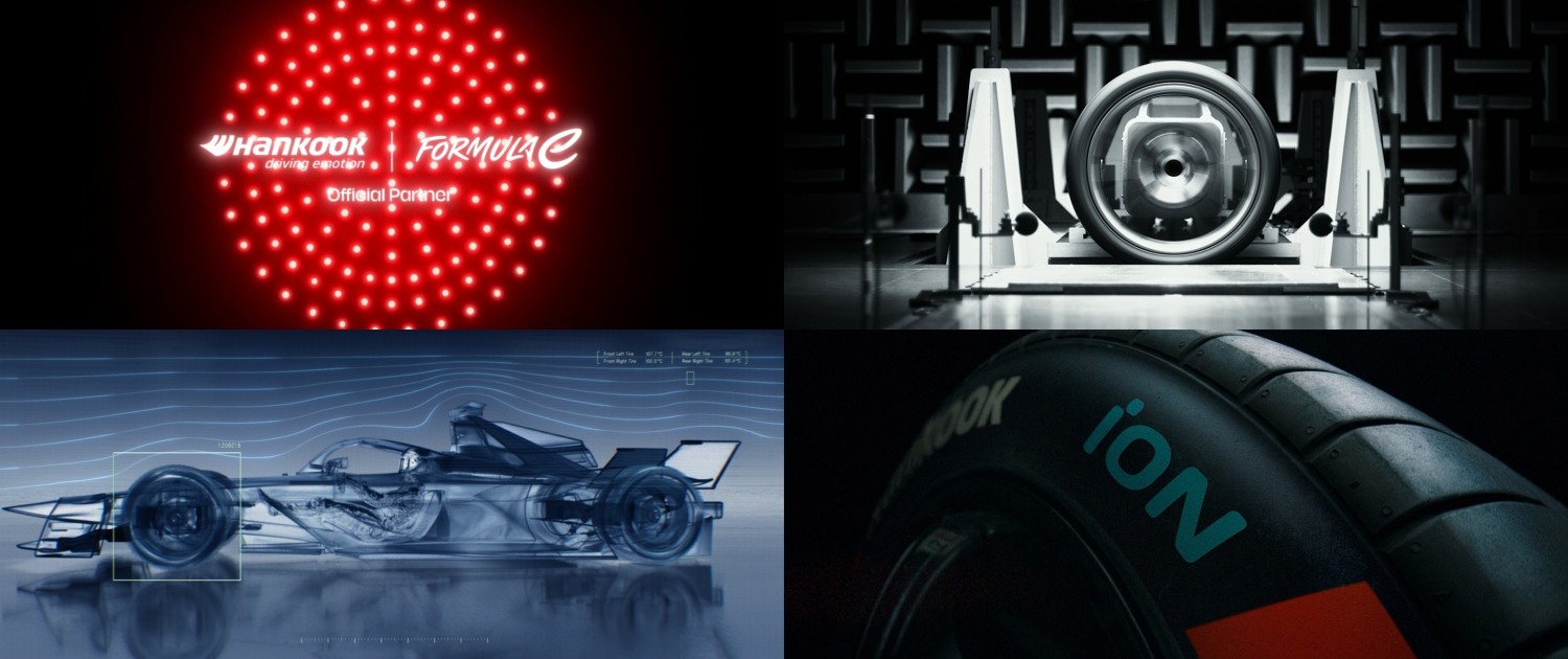 포뮬러 E 전기차 레이싱 타이어 소재 글로벌 캠페인.(사진=한국타이어)