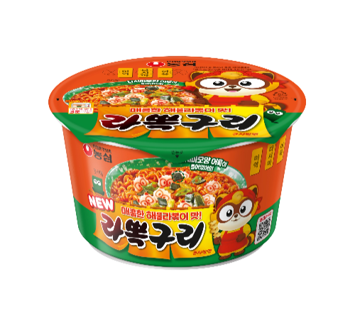 농심 해물맛 결합한 라뽁구리 큰사발면 출시