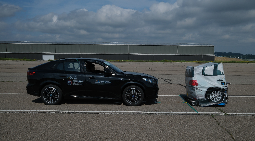 페달오조작 방지장치 평가.(사진=TS)