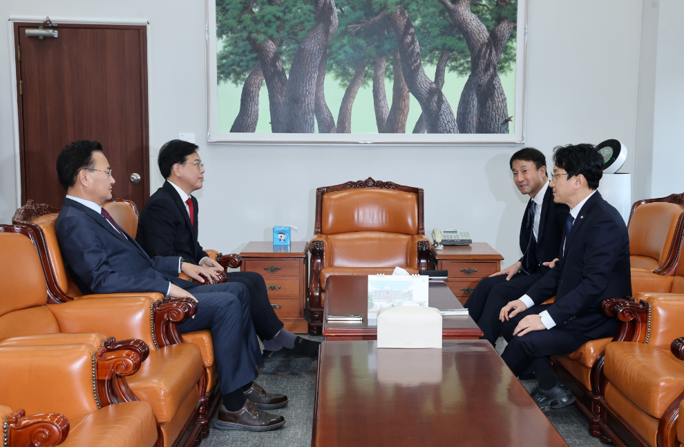 여야 원내대표 회동(사진=연합뉴스)