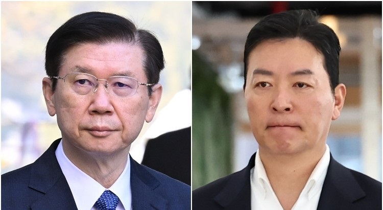 박종준 전 경호처장(왼쪽)과 김성훈 전 경호처 차장(사진=연합뉴스)