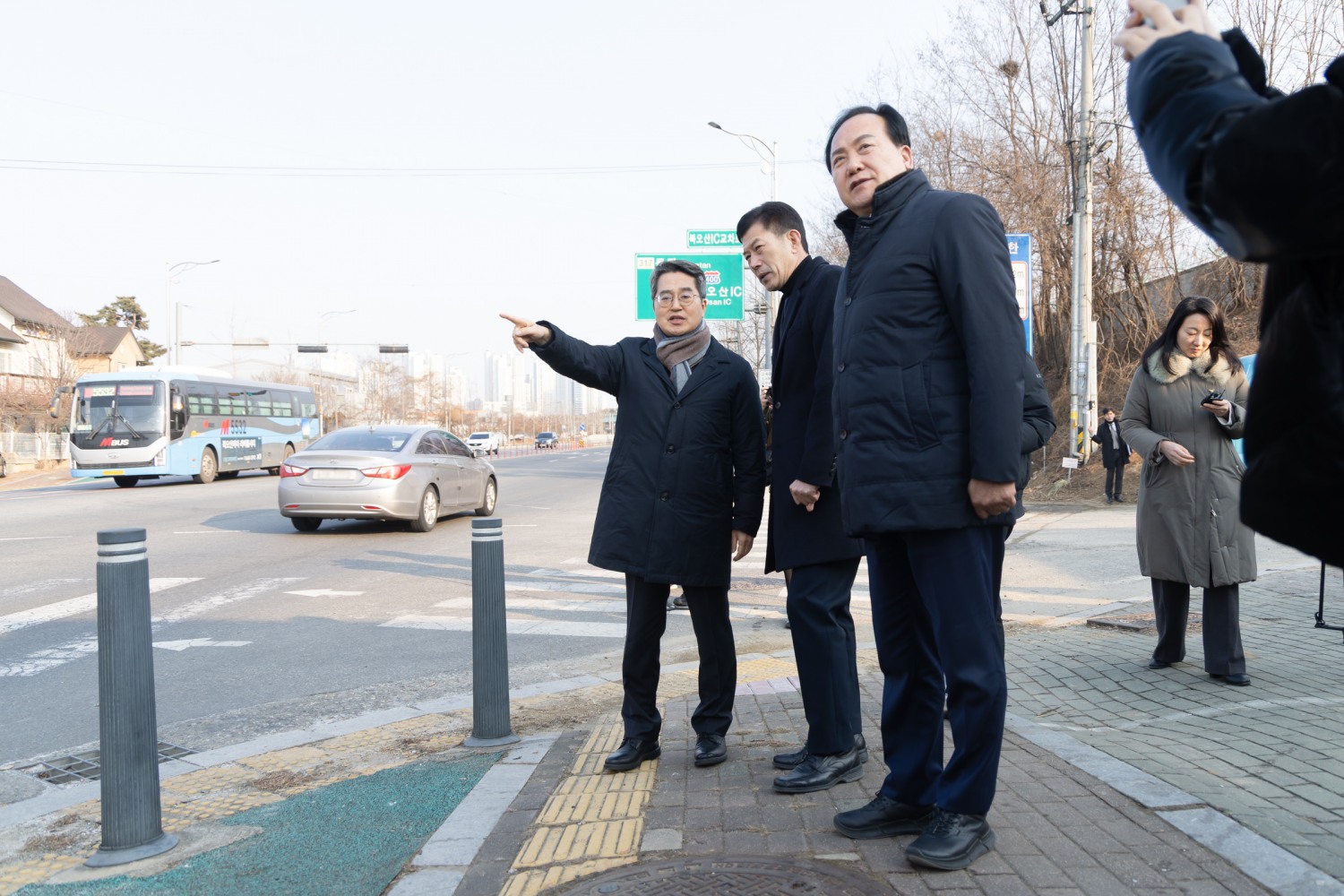 북오산IC 상습 정체 현장 점검 / 경기도청