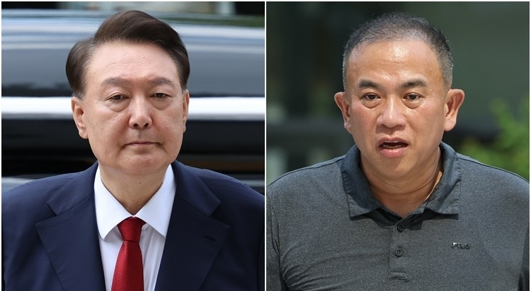 윤석열 전 대통령(왼쪽)과 명태균 씨(사진=연합뉴스)