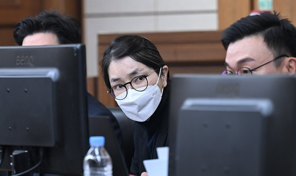 결심 공판 출석한 김건희(사진=연합뉴스)