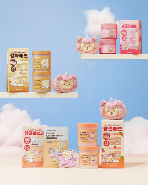 스킨푸드, 올리브영·망그러진 곰 콜라보 에디션 출시