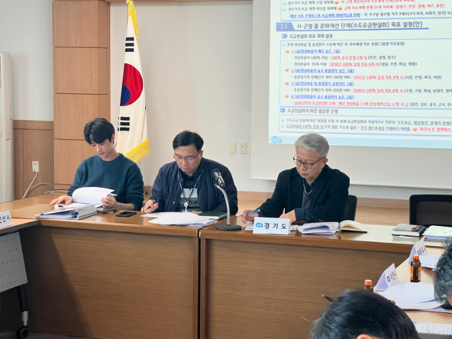 2026년 도–시·군 상수도 분야 사업 및 예산 설명회 / 경기도청