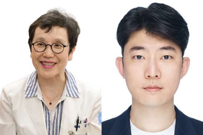 (왼쪽부터) 분당서울대병원 소화기내과 김나영 교수, 이정환 전문의. 사진=분당서울대병원
