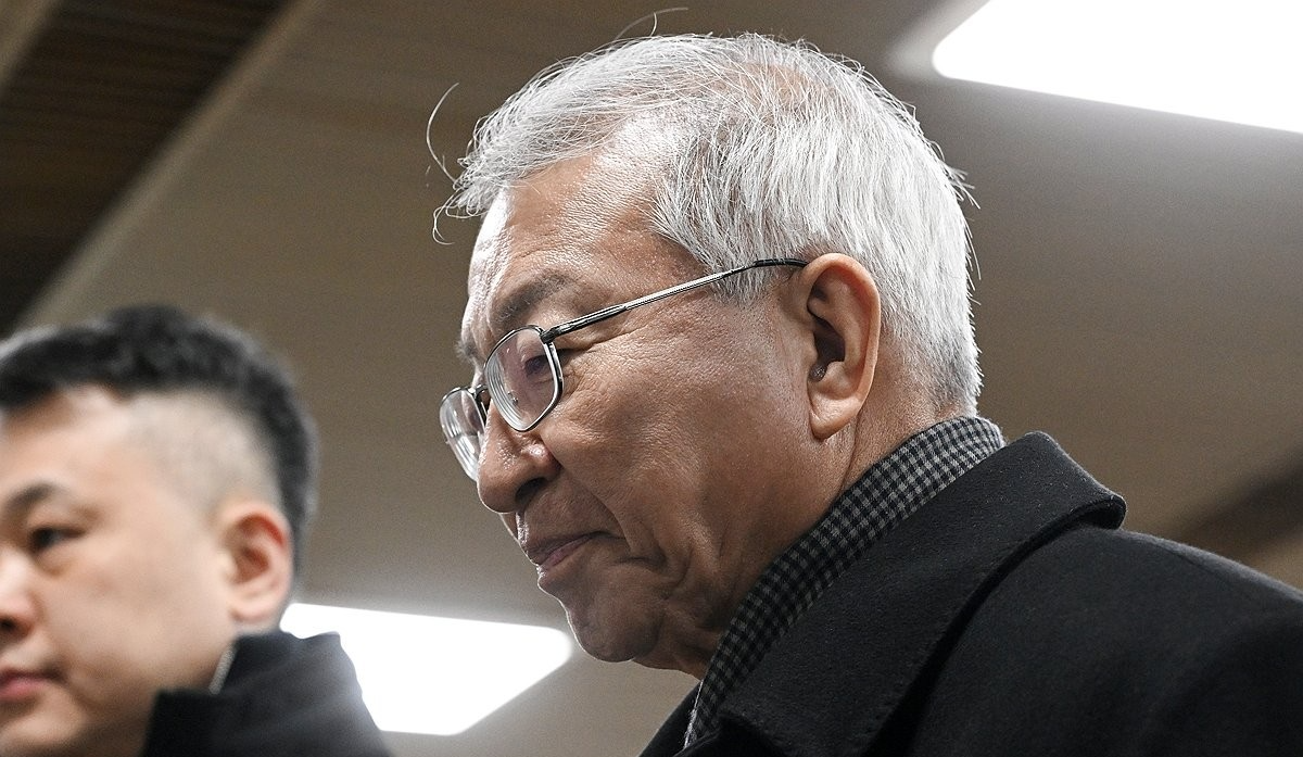 항소심 선고 출석하는 양승태 전 대법원장(사진=연합뉴스)