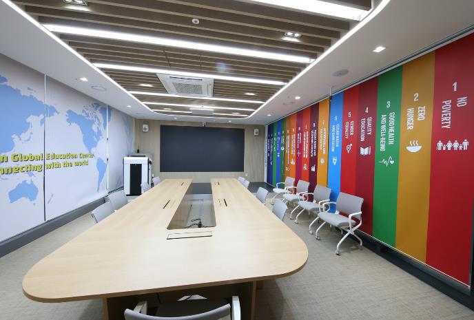 지난해 10월 개관한 용산글로벌교육지원센터