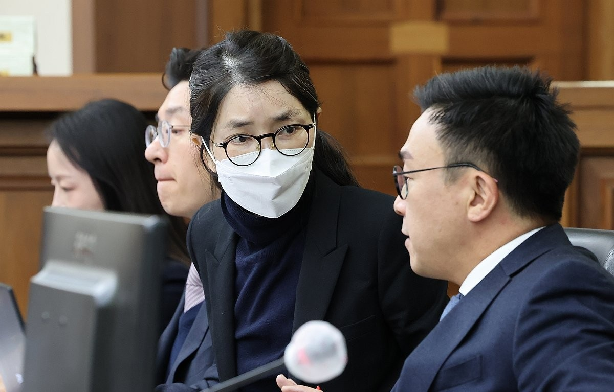 결심 공판 출석한 김건희(사진=연합뉴스)