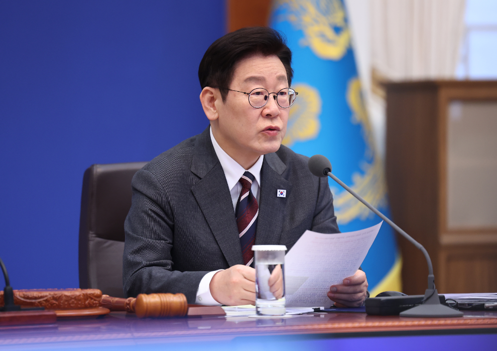 이재명 대통령 국무회의 모두 발언(사진=연합뉴스)