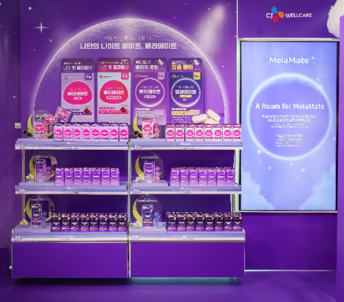 CJ웰케어, 멜라메이트 팝업스토어 운영