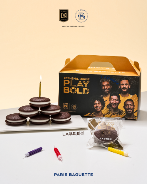 파리바게뜨, LAFC 협업 신제품 3종 출시