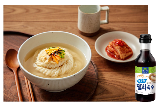 면사랑 국산 멸치 활용한 가정용 한식 소스 깔끔한 멸치육수 출시