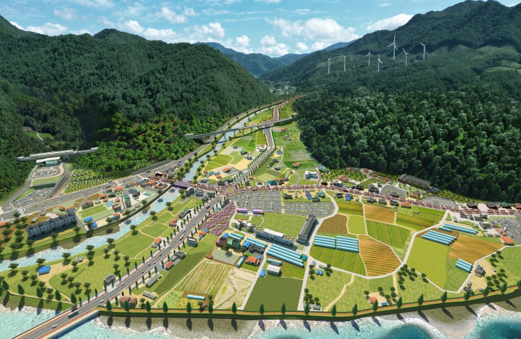 백담역세권조감도