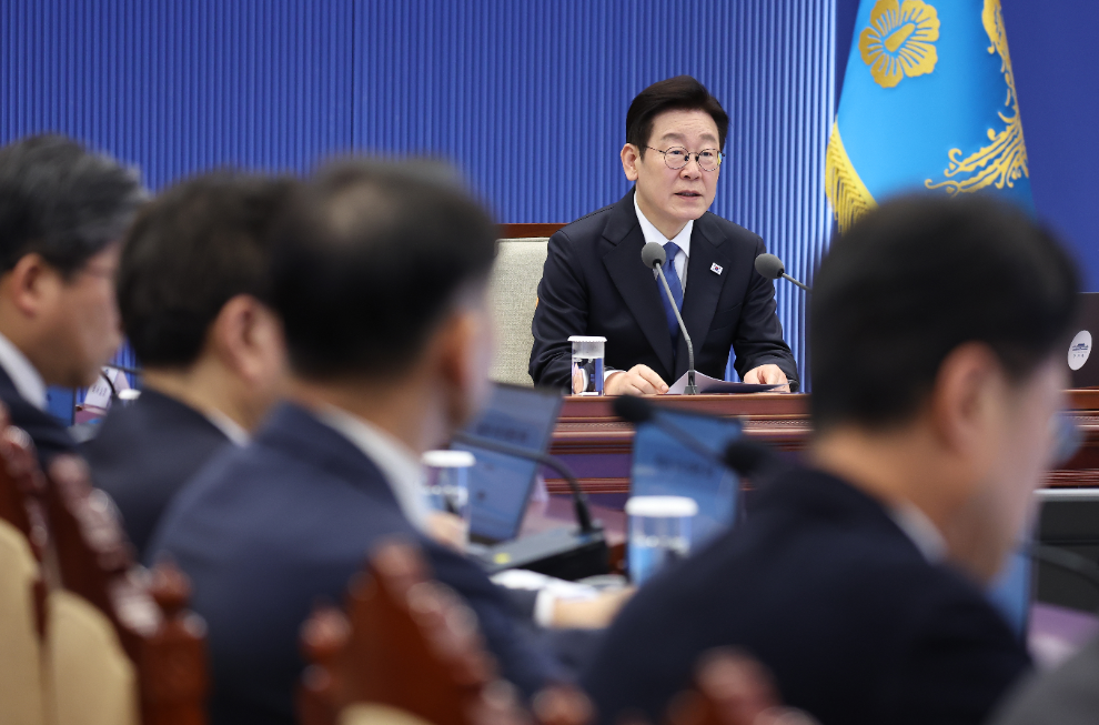 이재명 대통령, 수석보좌관회의 발언(사진=연합뉴스)