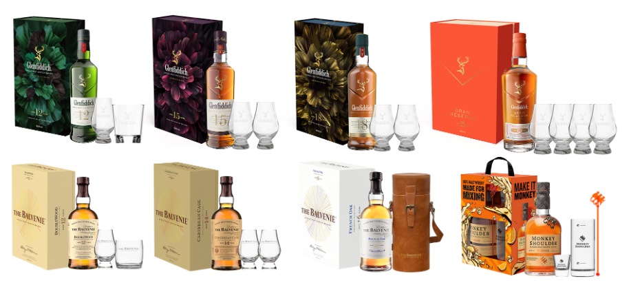 윌리엄그랜트앤선즈코리아 글렌피딕·발베니 등 설 위스키 기획 세트 8종 출시