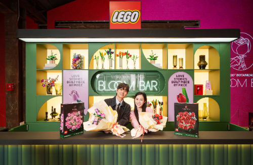 레고코리아, 무신사 성수점서 발렌타인데이 팝업스토어 운영