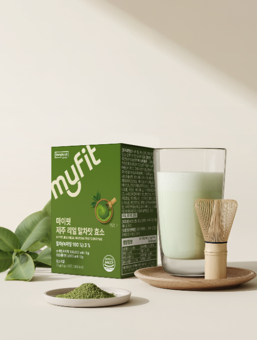 동국제약, '마이핏 제주 리얼 말차맛 효소' 출시