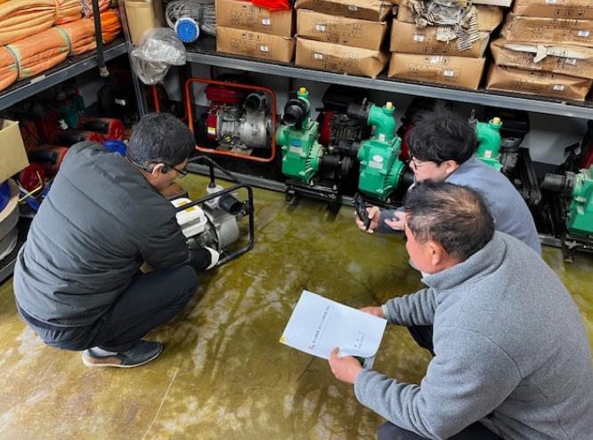 장수군, 한해장비 양수기 일제점검 추진