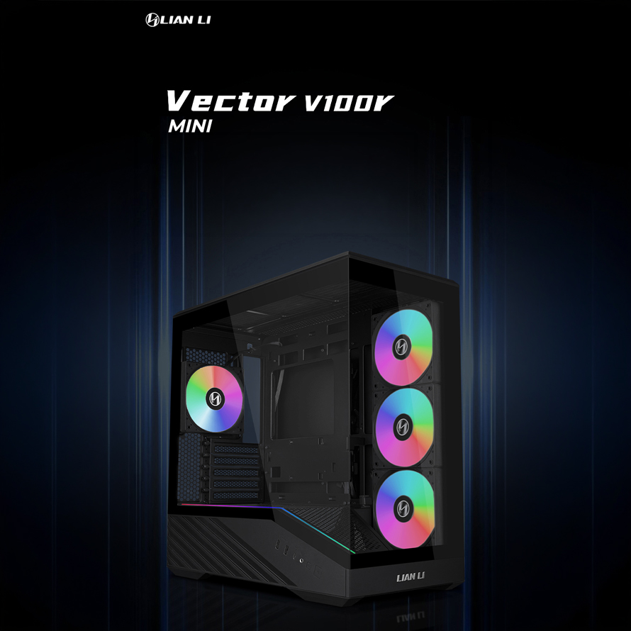 서린씨앤아이, 리안리 PC 케이스 'Vector V100 MINI' 출시