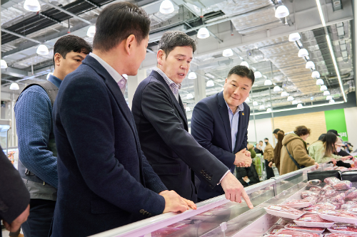 정용진 신세계그룹 회장, 트레이더스 구월점 현장 방문