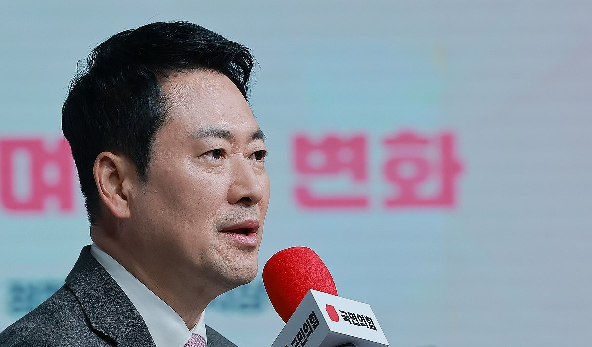국민의힘 여성 정책 공모전 시상식 인사말하는 장동혁 대표(사진=연합뉴스)