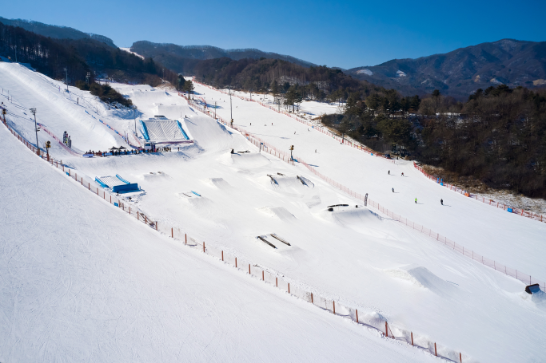 동계올림픽 설상 종목 메달 획득에 휘닉스 파크 시설 주목