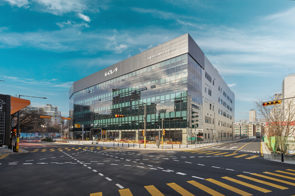 기아 시흥 플래그십 스토어 전경.(사진=기아)