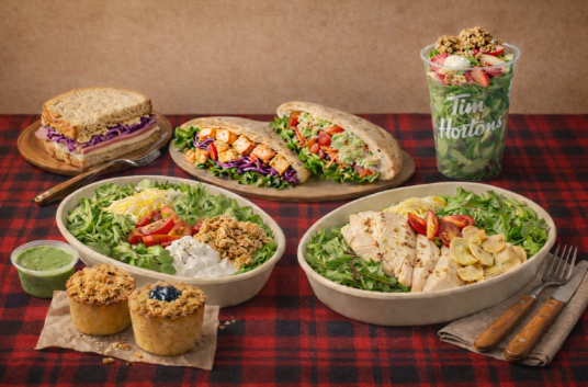 팀홀튼, 샌드위치·샐러드·스콘 등 신제품 8종 출시