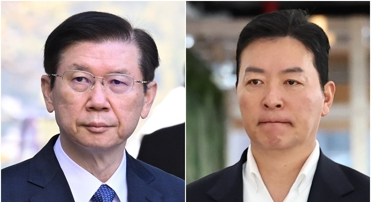 박종준 전 경호처장(왼쪽)과 김성훈 전 경호처 차장(사진=연합뉴스)