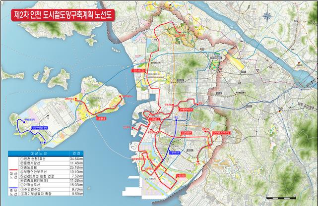노선도 / 인천시