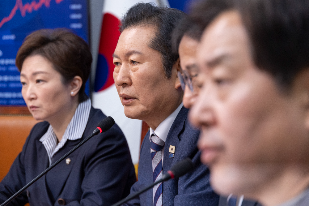 사법개혁 2월 내 입법 완료 의지 말하는 정청래 대표.(사진=연합뉴스)