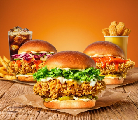 bhc, 치킨 버거 판매 매장 확대