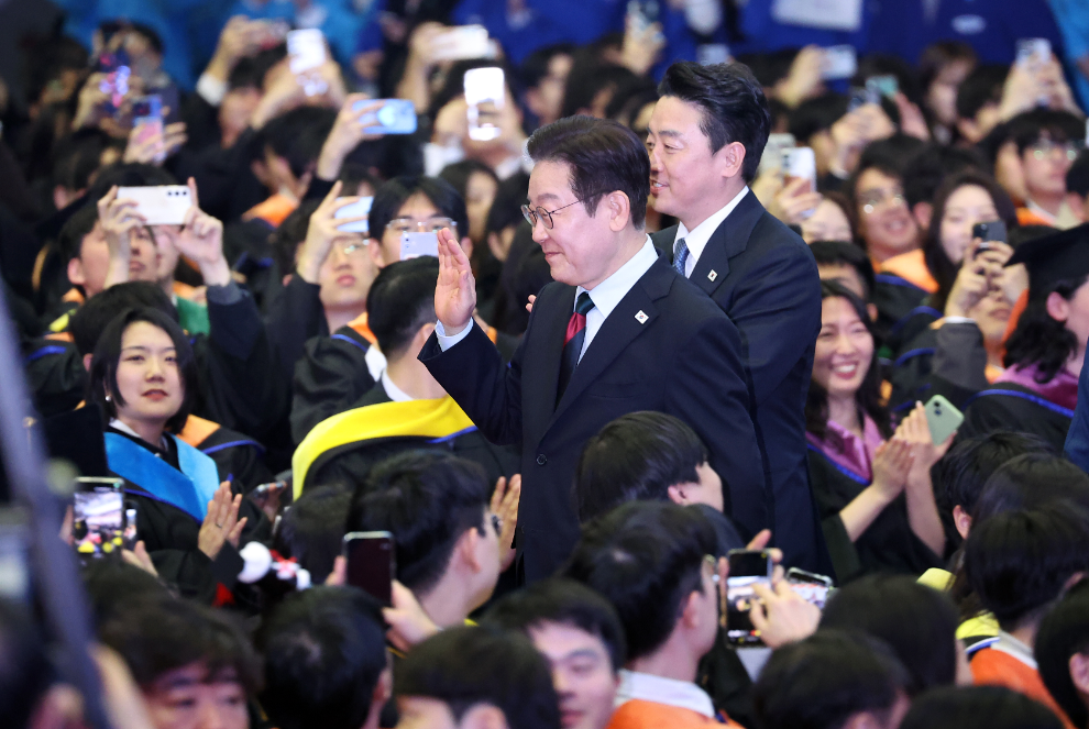 이재명 대통령, 카이스트 학위수여식 참석(사진=연합뉴스)