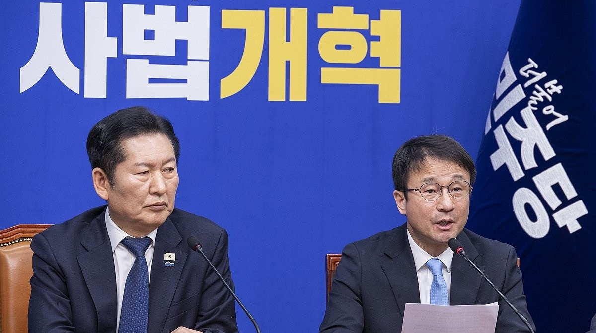 24일 국회 본회의 개최 강조하는 한병도 원내대표(사진=연합뉴스)