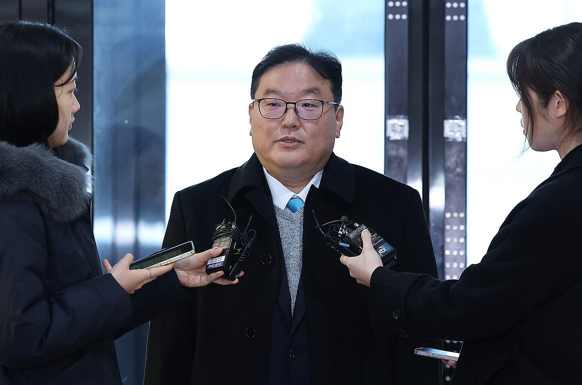 질문에 답변하는 엄희준 검사(사진=연합뉴스)